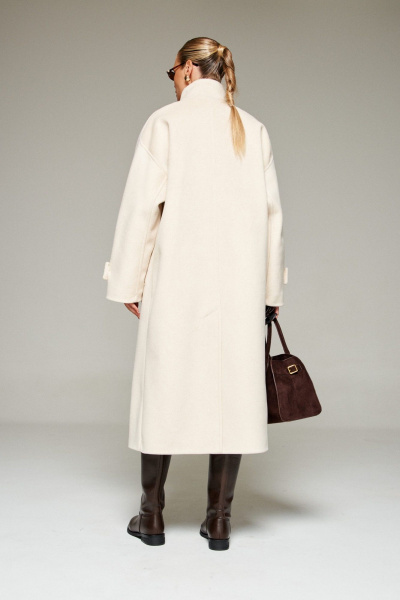 Пальто Beautiful&Free 7012 молоко - фото 5