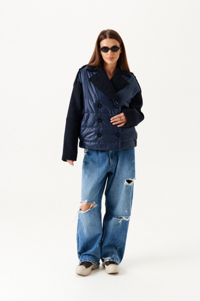 Куртка ELLETTO 3906 синий - фото 3