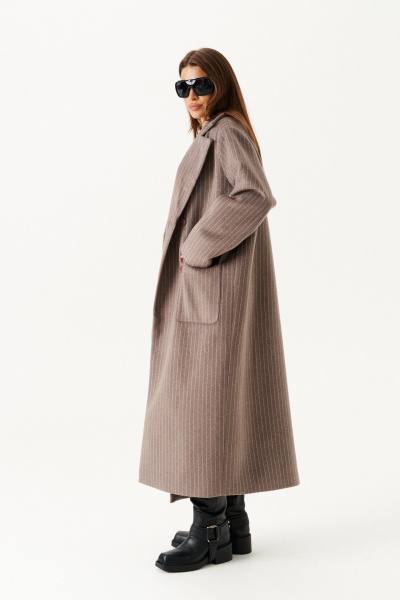 Пальто ELLETTO 3901 клевер - фото 8