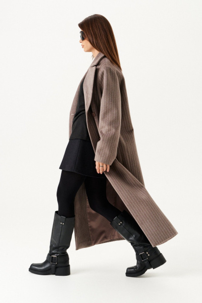 Пальто ELLETTO 3901 клевер - фото 7