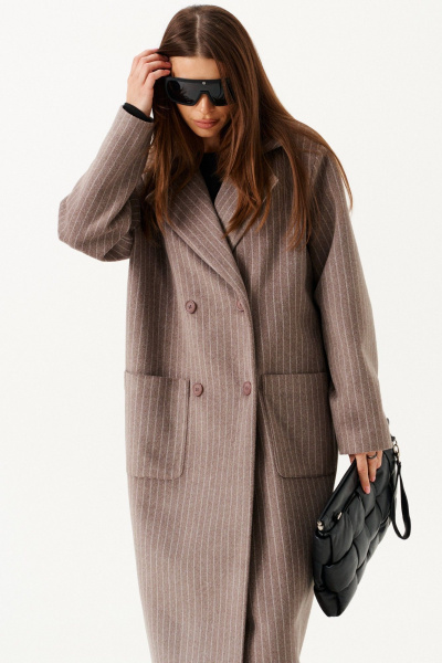 Пальто ELLETTO 3901 клевер - фото 3