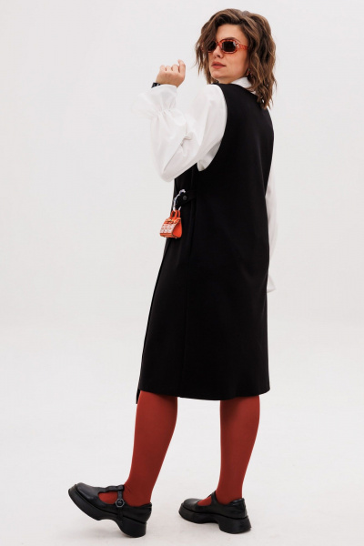 Сарафан Anelli 1712 черная_роза - фото 8