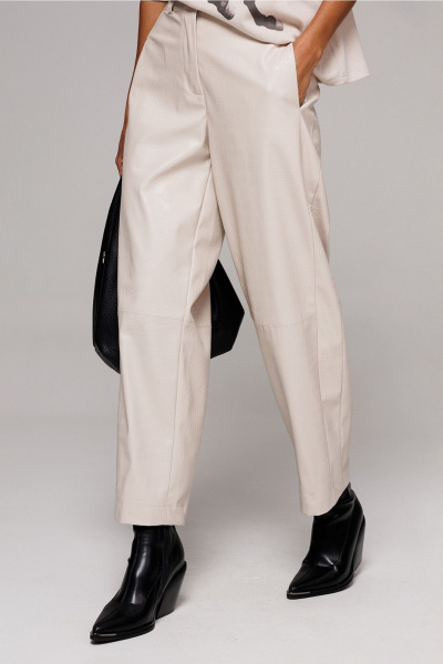 Брюки Butеr 3158 молочный - фото 2