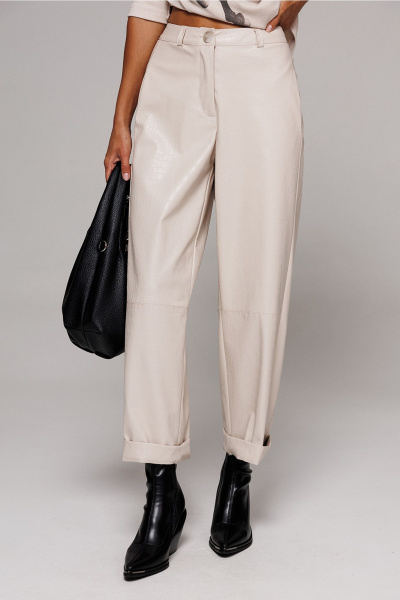 Брюки Butеr 3158 молочный - фото 1