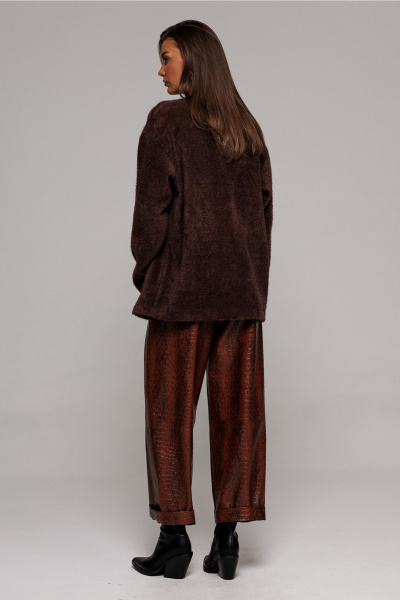Кардиган Butеr 3197 коричневый - фото 7