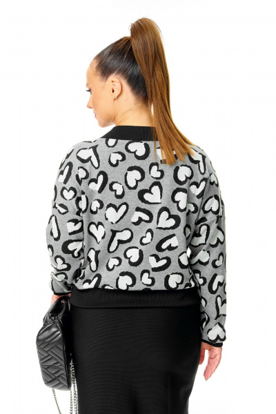 Кардиган T&N 7699 сердце - фото 3