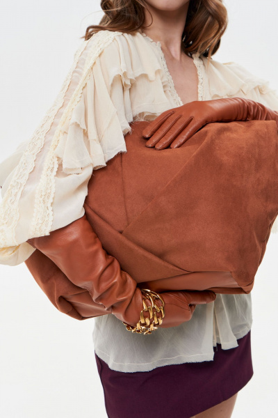 Сумка Polisto Mirai L рыжий - фото 4