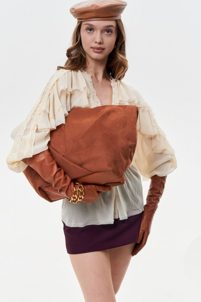 Сумка Polisto Mirai L рыжий - фото 3