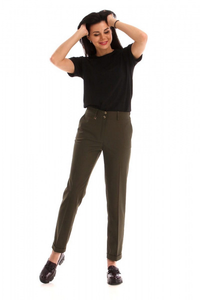 Брюки Klever 375 темный_хаки - фото 1