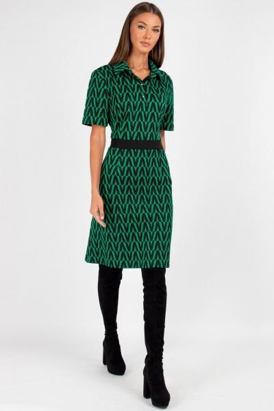 Платье VIZAVI 807 изумруд - фото 10