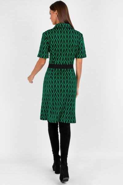 Платье VIZAVI 807 изумруд - фото 2