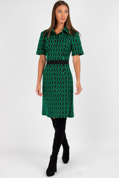 Платье VIZAVI 807 изумруд - фото 1