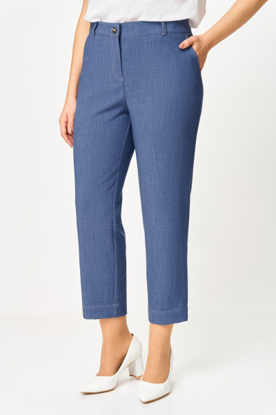 Брюки Swallow 879.1 светло-синий_джинс - фото 5