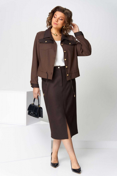 Жакет, юбка Асолия 1507 - фото 7