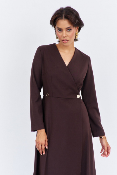 Платье FLAIM 2012.01 шоколад - фото 7