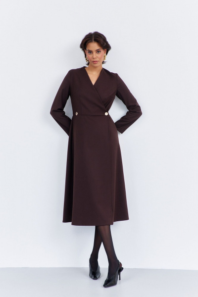 Платье FLAIM 2012.01 шоколад - фото 6