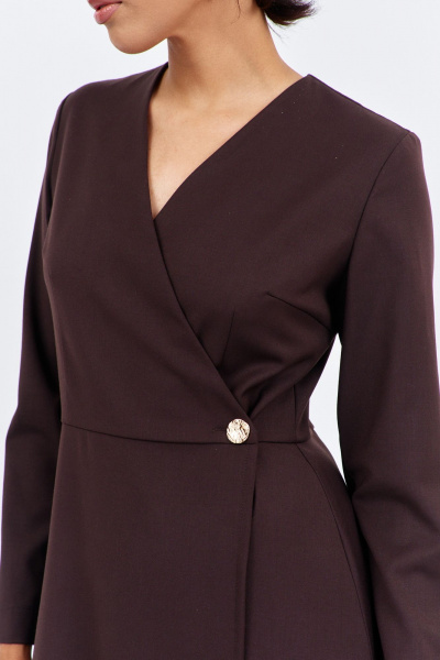 Платье FLAIM 2012.01 шоколад - фото 3