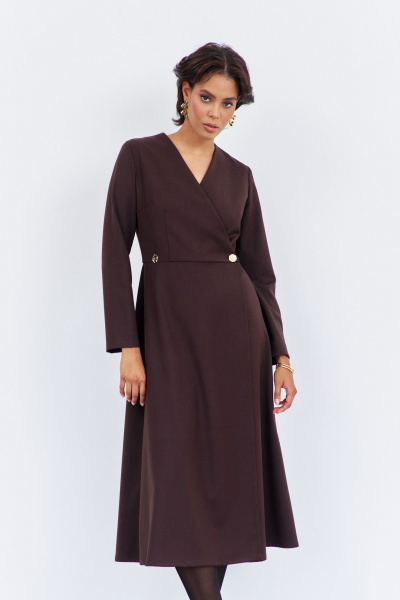 Платье FLAIM 2012.01 шоколад - фото 2