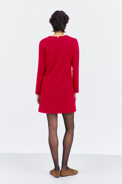 Платье FLAIM 2014.03 красный - фото 3