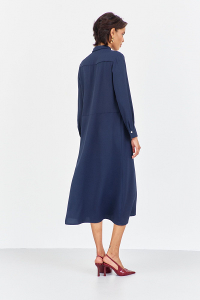 Платье FLAIM 2037 синий - фото 8