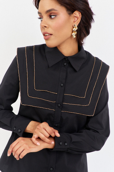 Блуза FLAIM 2048 черный - фото 10