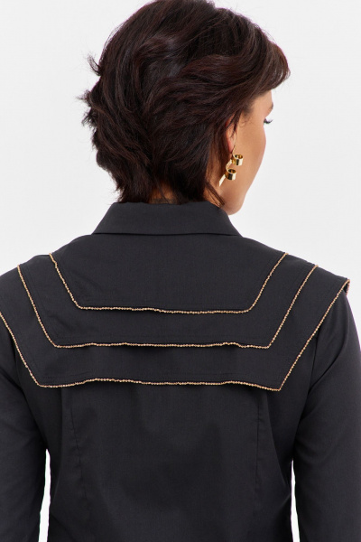 Блуза FLAIM 2048 черный - фото 7