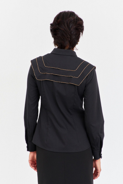 Блуза FLAIM 2048 черный - фото 6