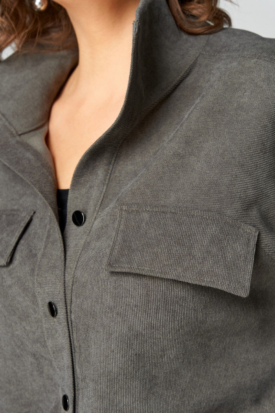 Жакет, юбка Мишель стиль 1330 хаки - фото 8