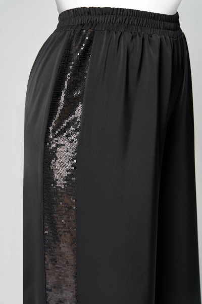 Брюки, туника Мишель стиль 1327 кремово-черный - фото 7