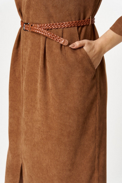 Платье Svetlana-Style 2177 кэмел - фото 6