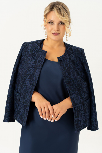 Жакет, платье Algranda А4099 - фото 5