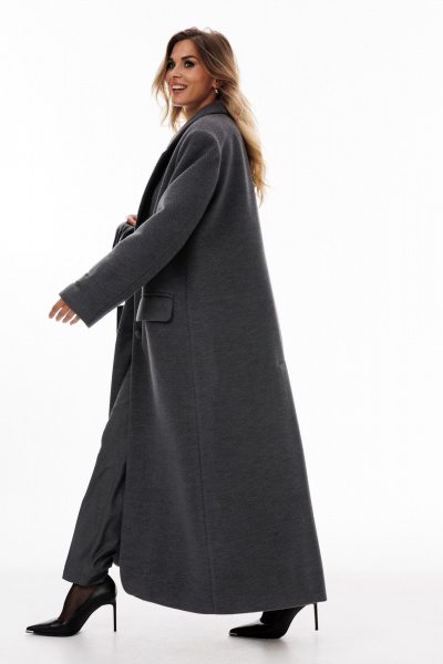 Пальто EOLA 2892 серый - фото 9