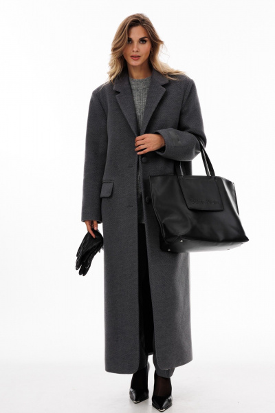 Пальто EOLA 2892 серый - фото 6