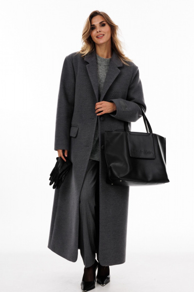 Пальто EOLA 2892 серый - фото 5