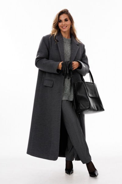 Пальто EOLA 2892 серый - фото 1