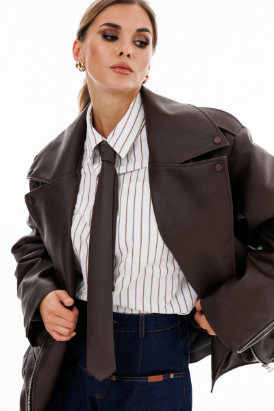 Куртка EOLA 2929.1 темный_шоколад - фото 12