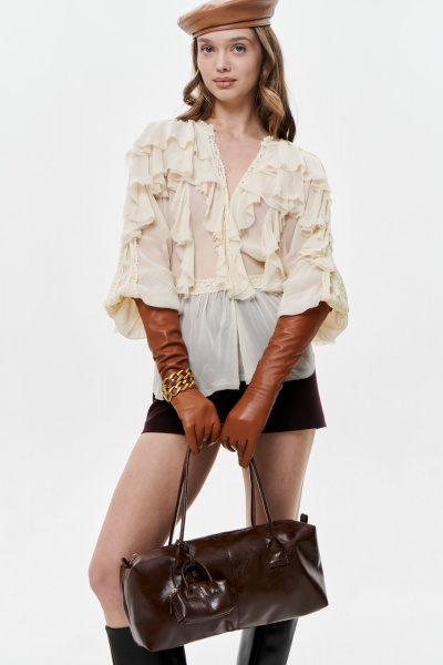 Сумка Polisto Bagi шоколадный - фото 1