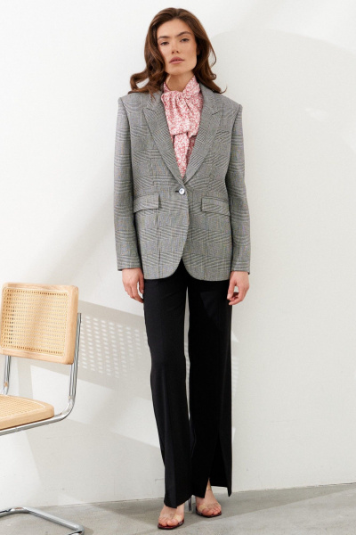 Жакет C. of PAPAYA NEW 1751 клетка - фото 7