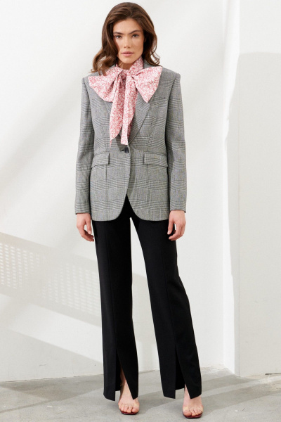 Жакет C. of PAPAYA NEW 1751 клетка - фото 2