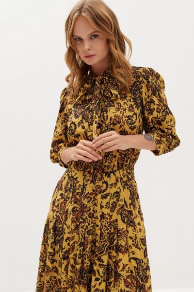 Платье C. of PAPAYA NEW 1747 желтый - фото 7