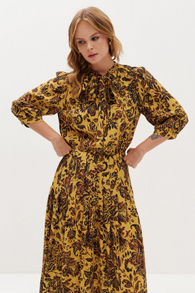 Платье C. of PAPAYA NEW 1747 желтый - фото 6