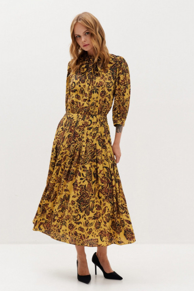 Платье C. of PAPAYA NEW 1747 желтый - фото 4