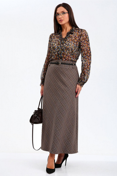 Юбка Таир-Гранд 6012 клетка - фото 11