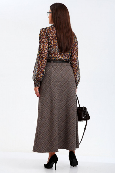 Юбка Таир-Гранд 6012 клетка - фото 8