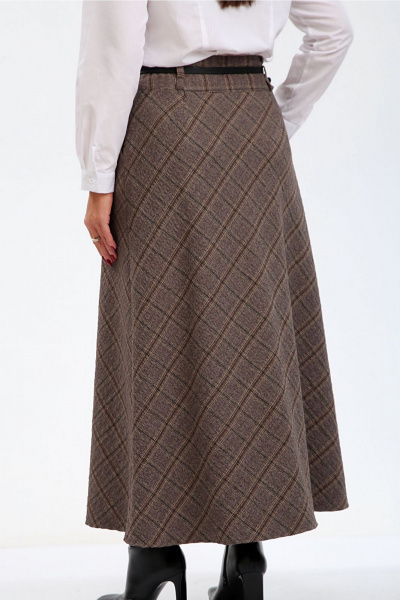 Юбка Таир-Гранд 6012 клетка - фото 4