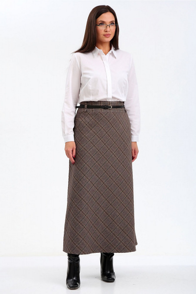 Юбка Таир-Гранд 6012 клетка - фото 2
