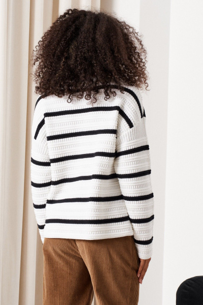 Джемпер C. of PAPAYA NEW 1744 полоска - фото 8