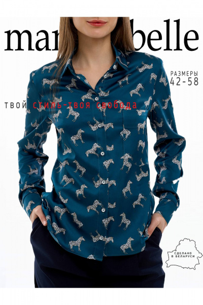 Рубашка Manika Belle 328А01/29 - фото 7