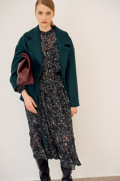 Платье Lokka 1682 черный/мультиколор - фото 5