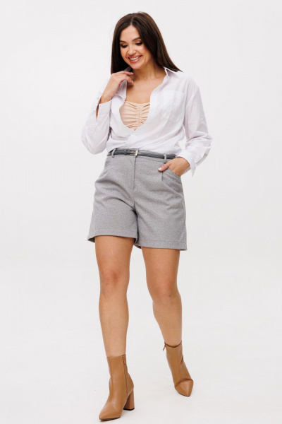 Шорты Anelli 1403 серый_ангел - фото 7